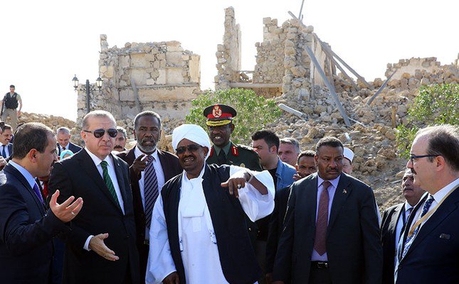 Sudan handed over Suakin Island to Turkey for rebuilding, restoration.   