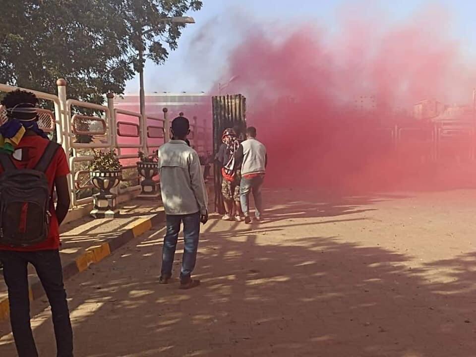 Crackdown on protesters in Khartoum