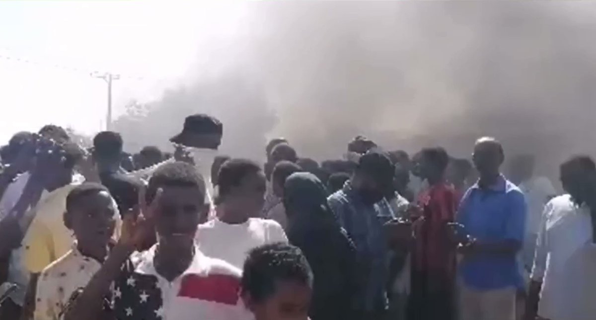 Protest at Al-Obeid, North Kordofan