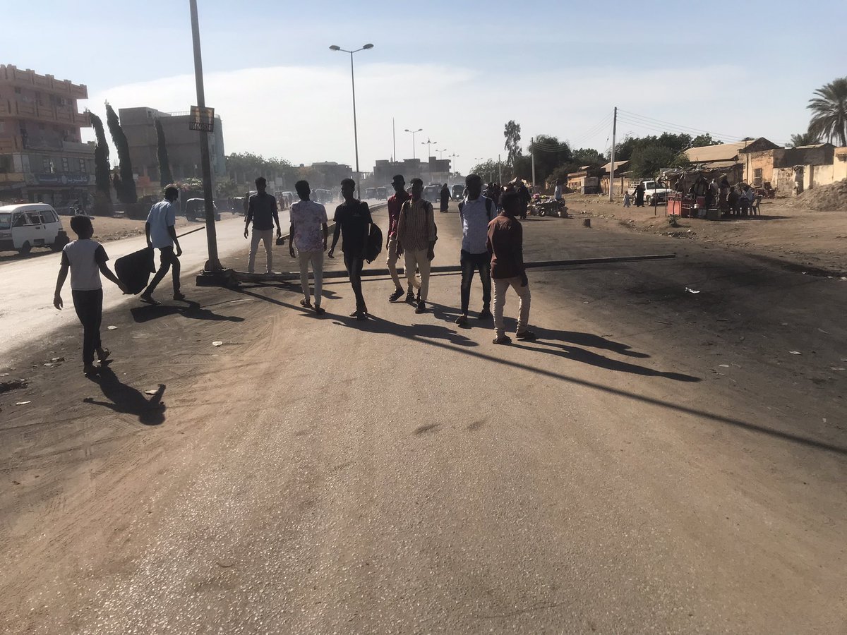 Protests begin in Sennar, part of nationwide demonstrations taking place today against SudanCoup