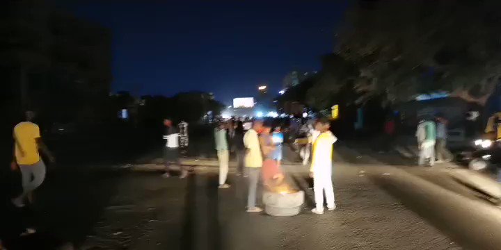 Protests continue this evening in Bahri after the killing of Alrayah Mohamed by SudanCoup forces during today's demonstrations