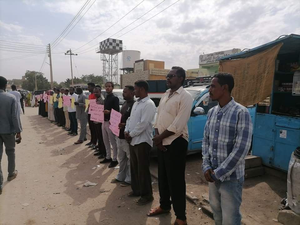 Medical professionals in the city of Kassala stage silent protest, as the nation erupts in another wave of mass demonstrations against SudanCoup and military rule 