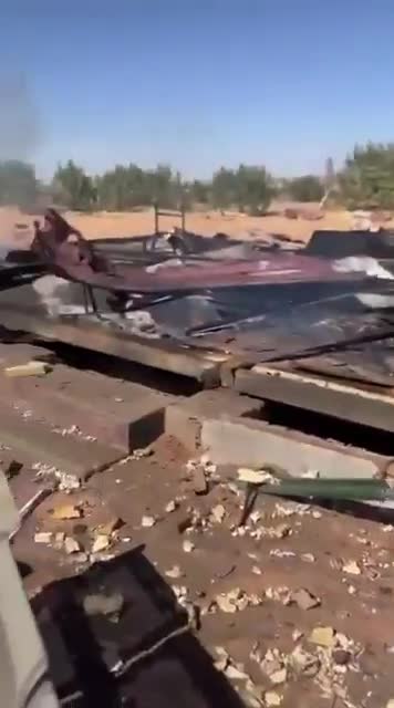 The SAF targeted RSF militia gatherings using drones in Damra Ghurir, Zarq, and Bwadi Al-Rahl in North Darfur. The video shows scenes following an airstrike on one of the RSF sites in the Zarq area.